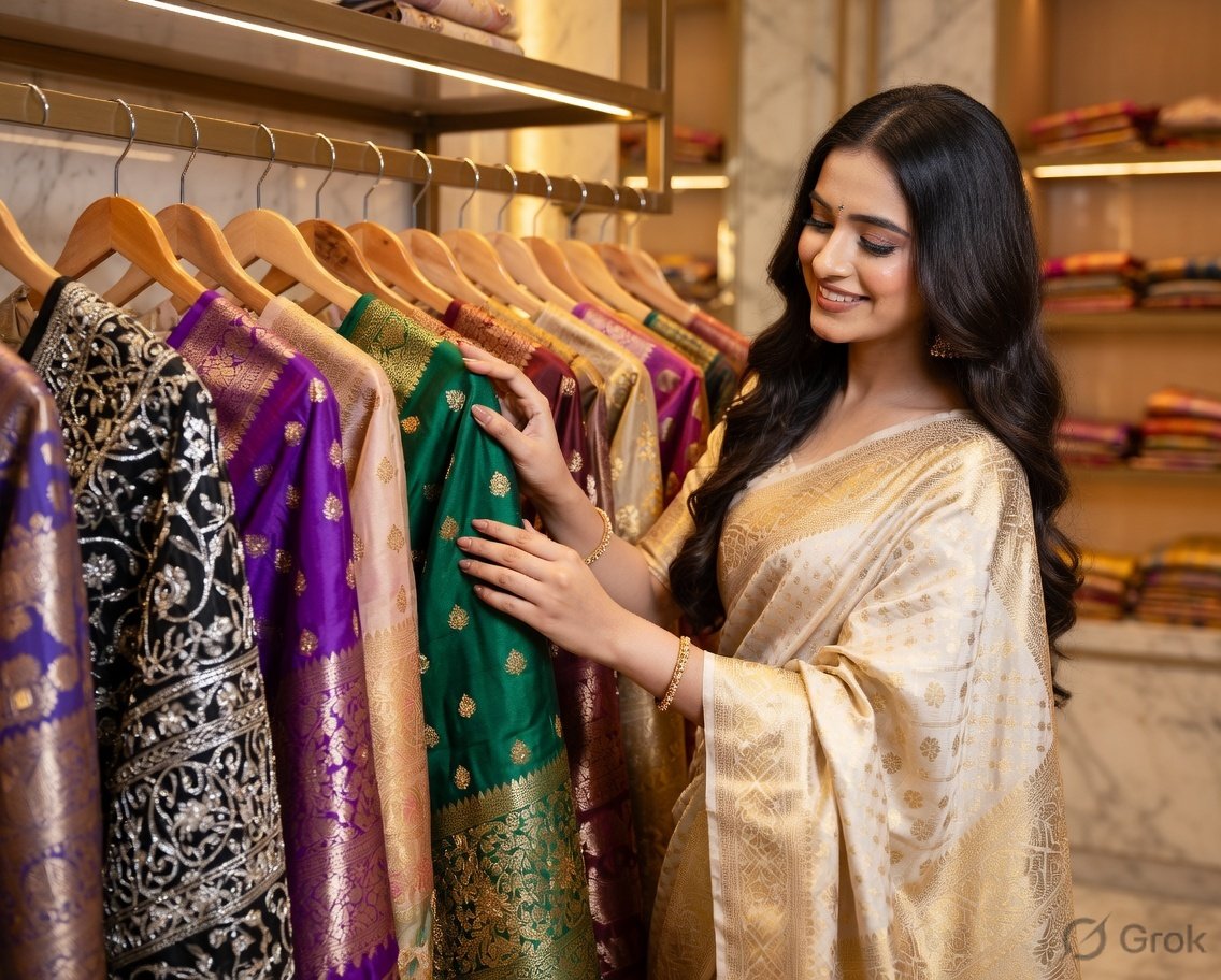 Saree styling