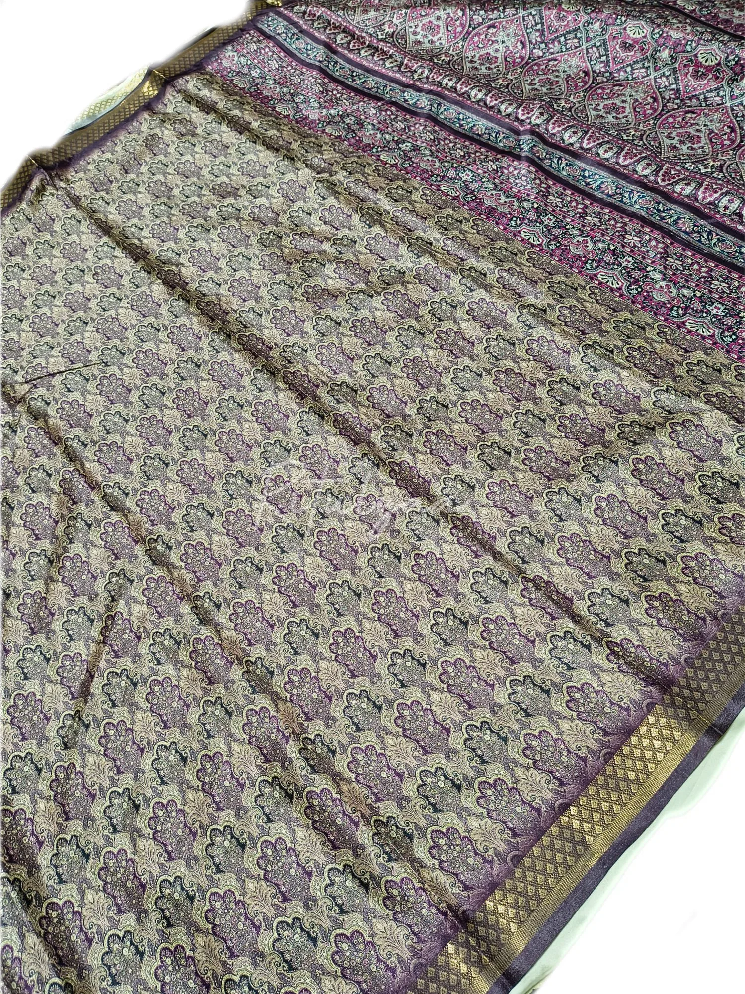 Allover Digital Print Saree view 2