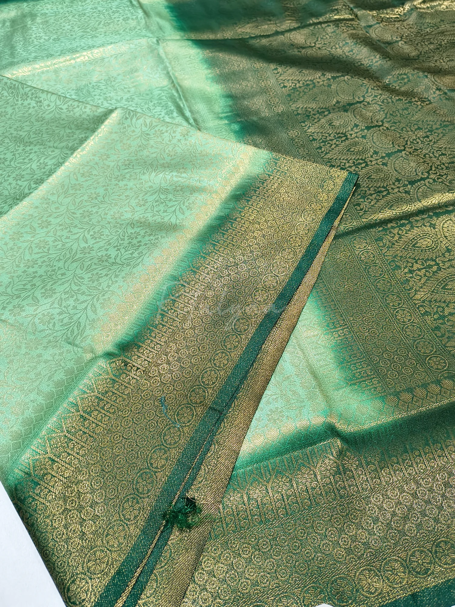 Allover Zari Silk Saree view 3