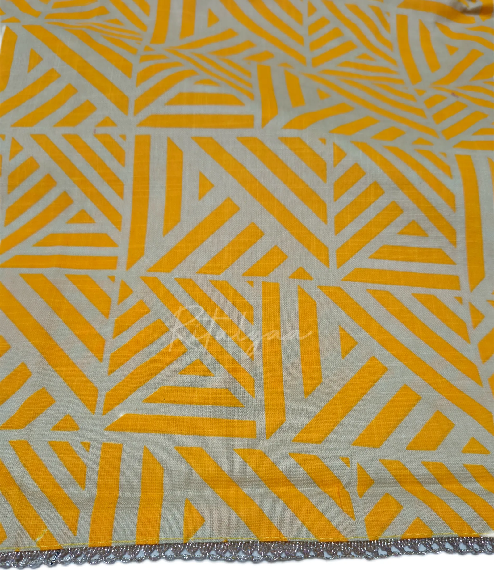 Printed Cotton Suit With Embroidery view 6