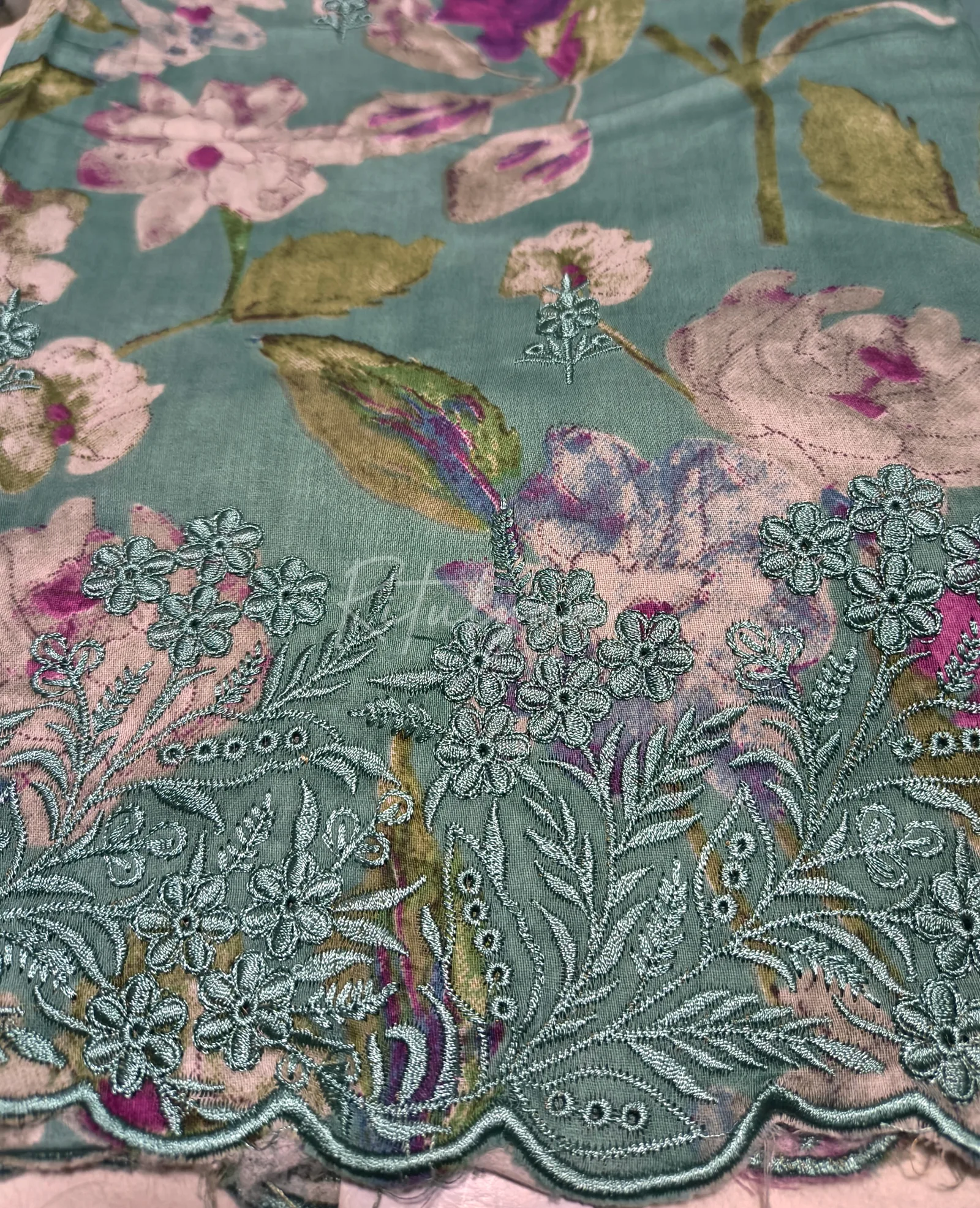Pure Cotton Printed Suit view 3
