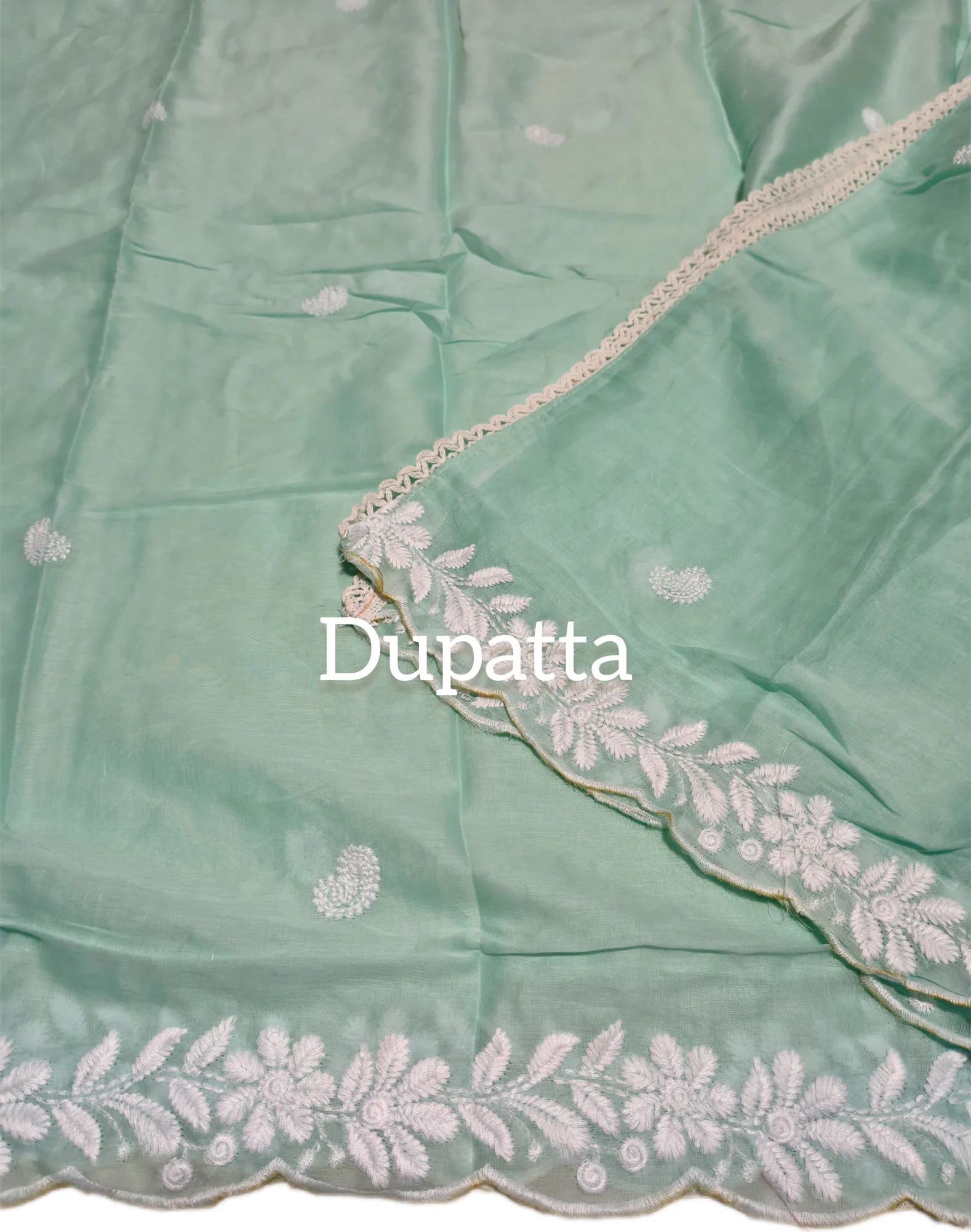 Pure Cotton Chikankari Suit view 4