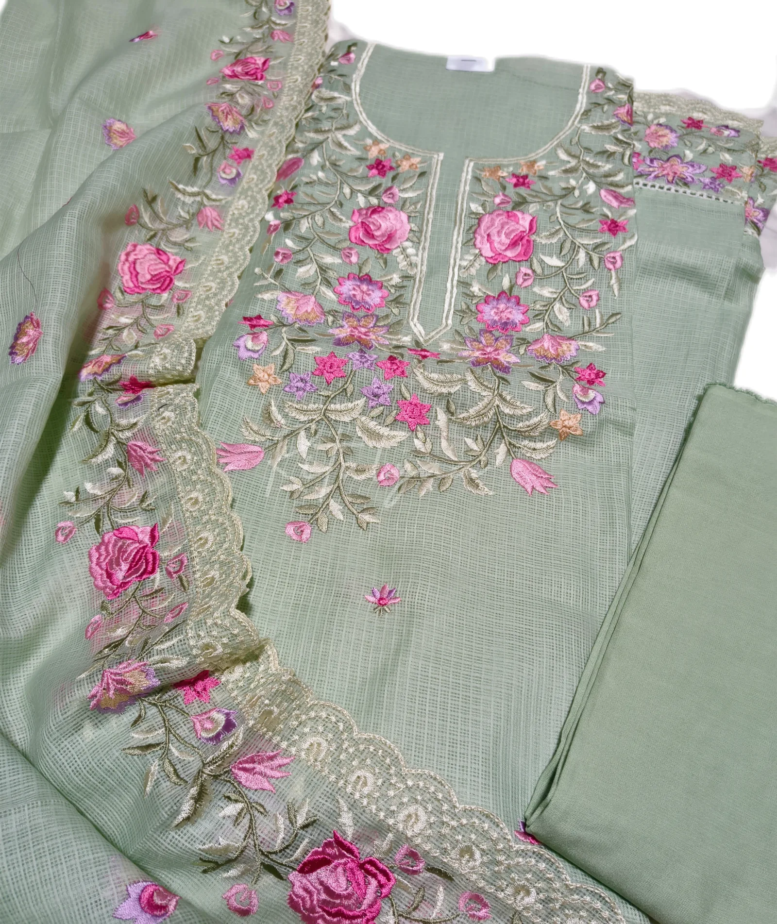 Premium Kota Doria Suit view 2