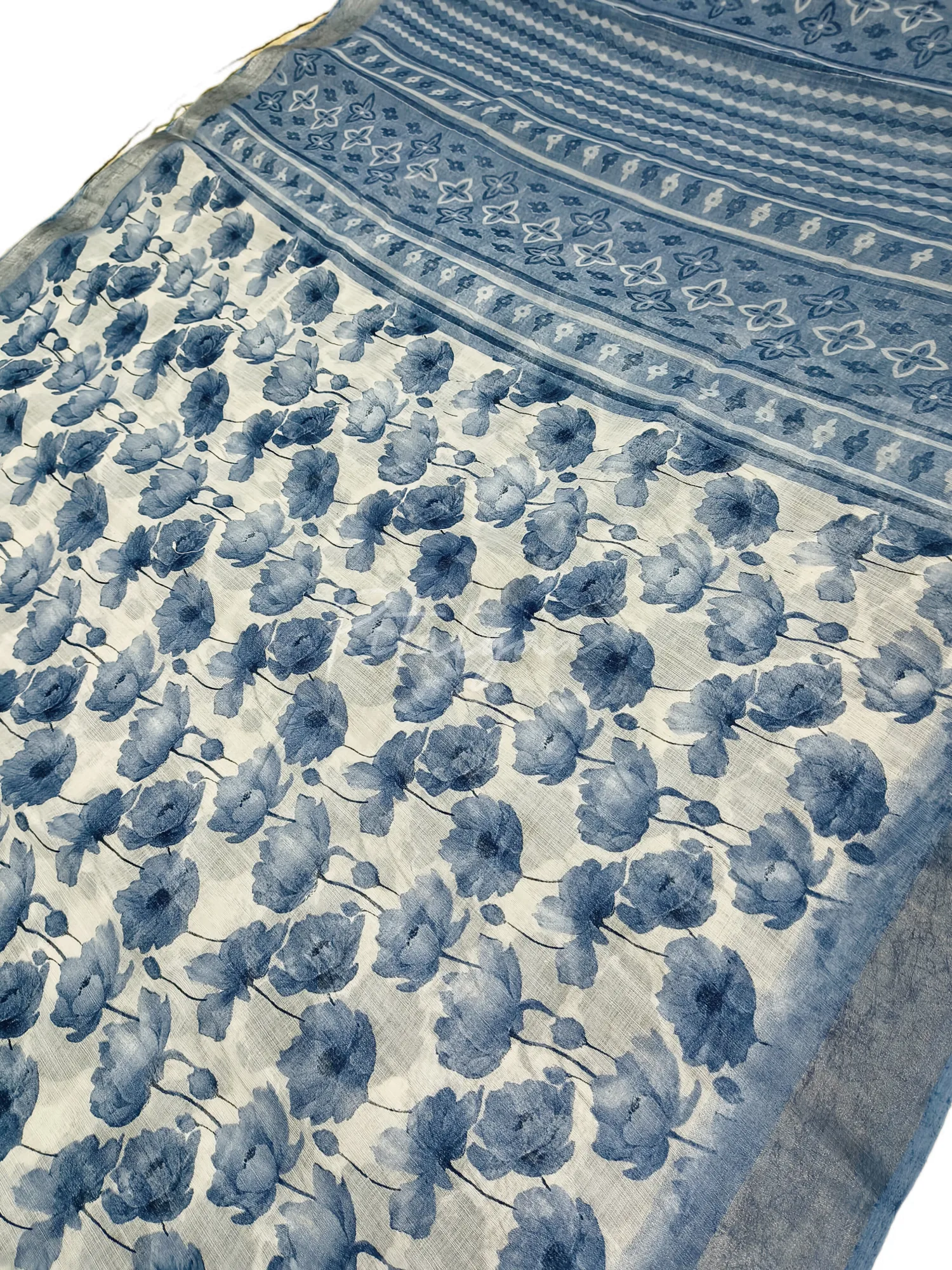 Printed Soft Cotton Saree view 2