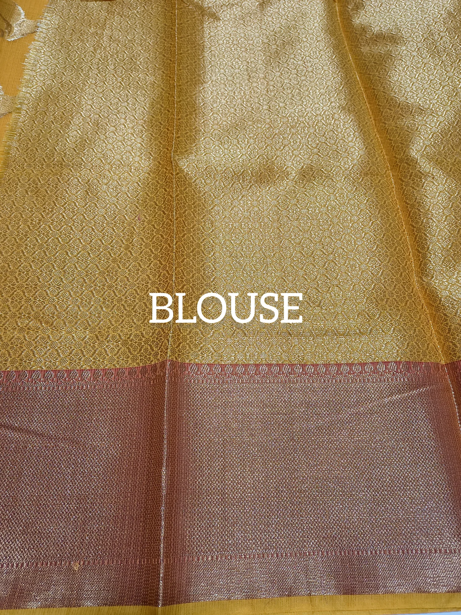 Premium Cotton Kota Doria Saree view 5