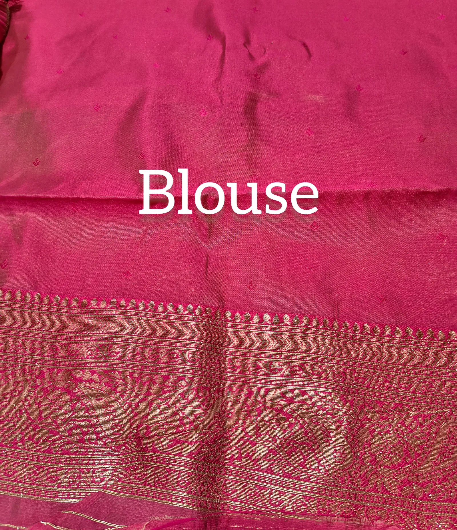 Self Weaving Chanderi Saree view 4