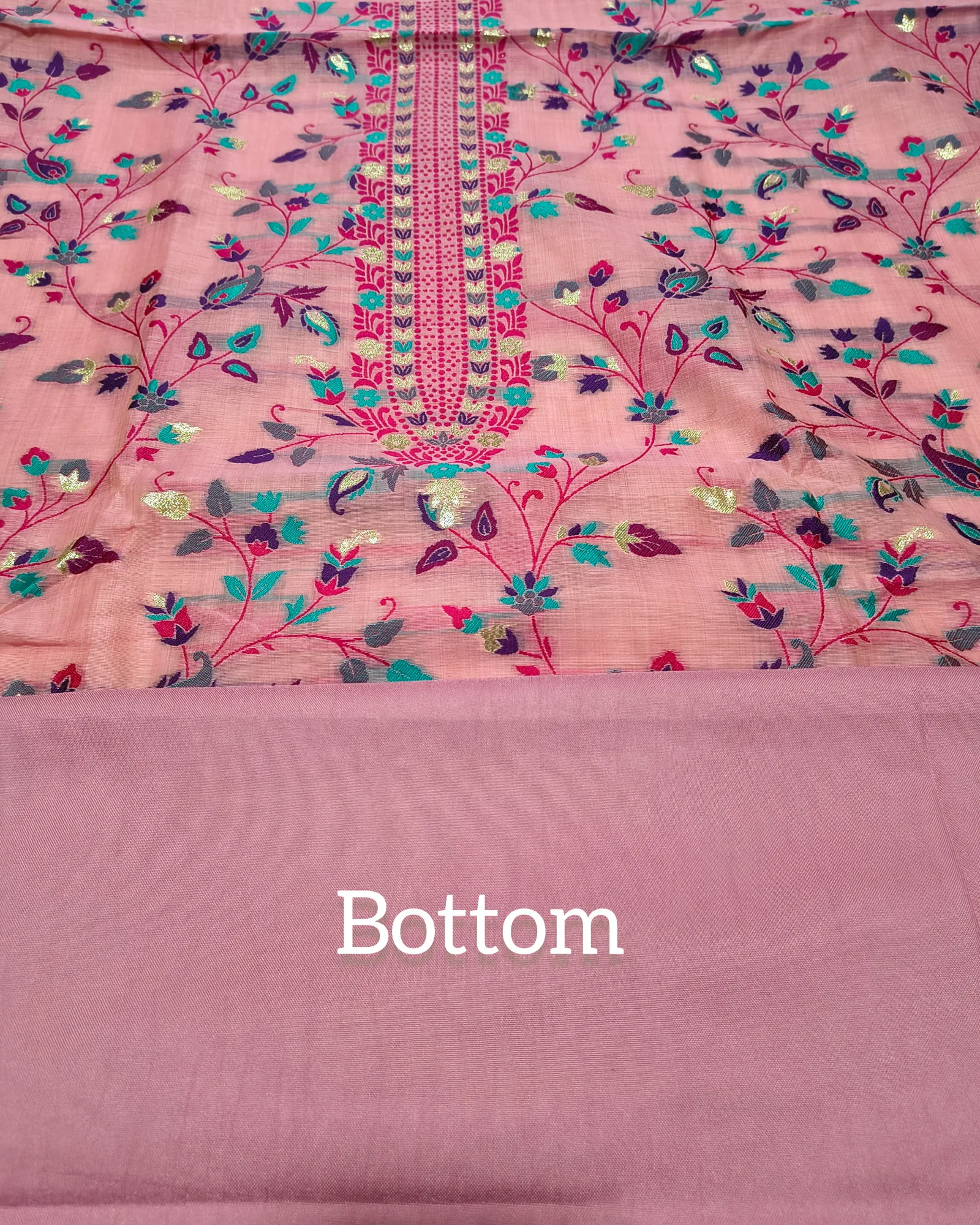 Allover Jaal Chanderi Suit view 3