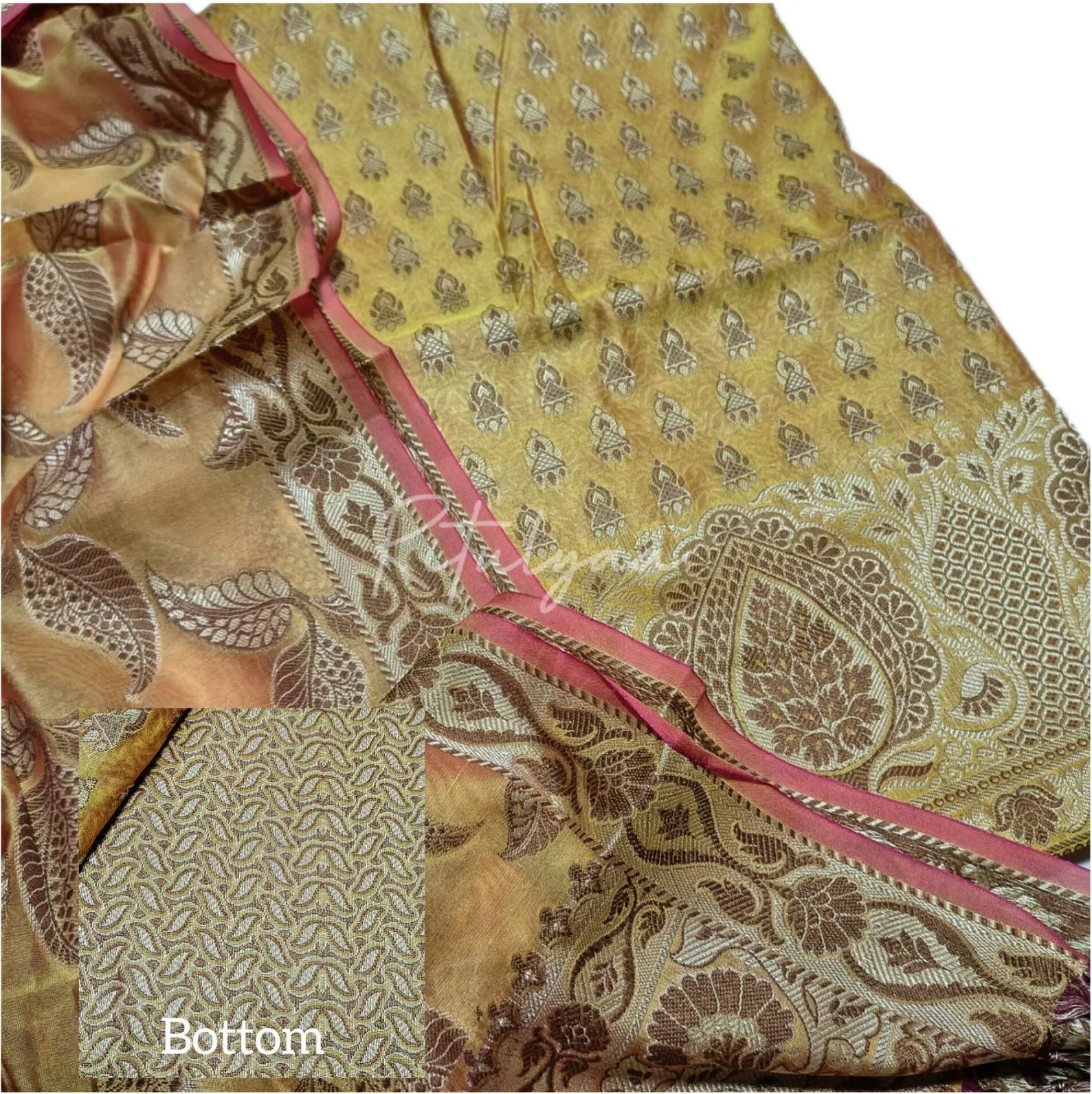 Allover Resham Weaving Suit view 2