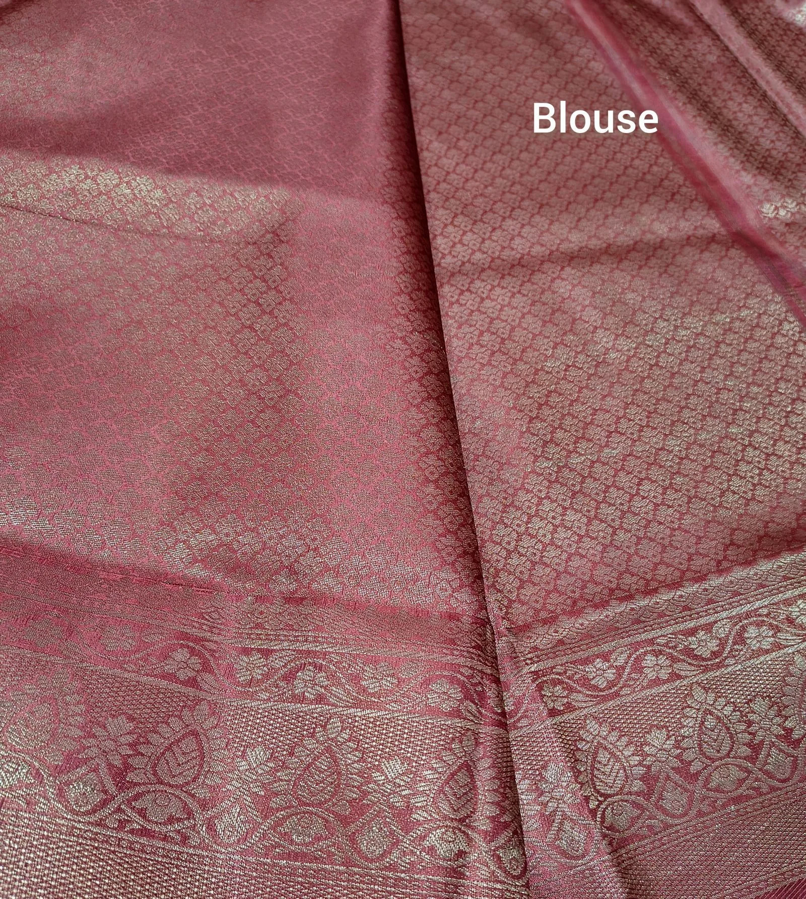 Patola Print Zari Weaving Saree view 4