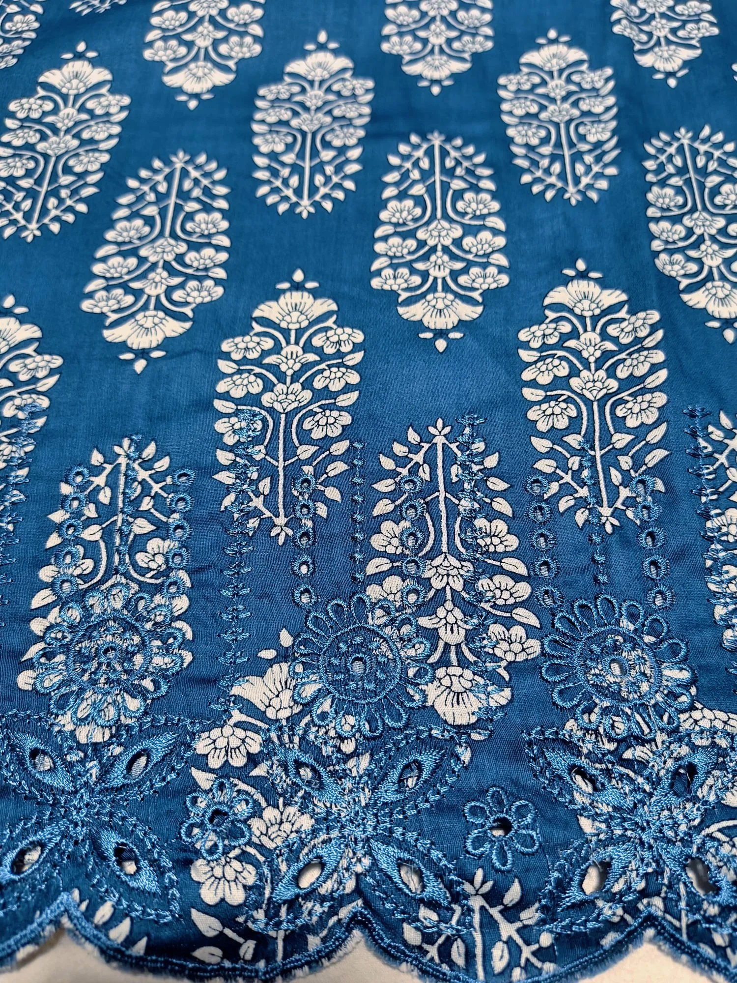 Printed Pure Cotton Unstitched Suit view 3